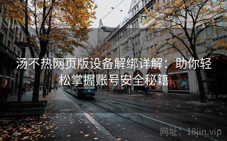 汤不热网页版设备解绑详解：助你轻松掌握账号安全秘籍